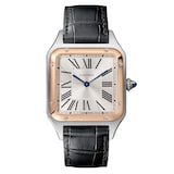 Cartier Santos-Dumont Watch, Large Model, Quartz Movement, Steel Case