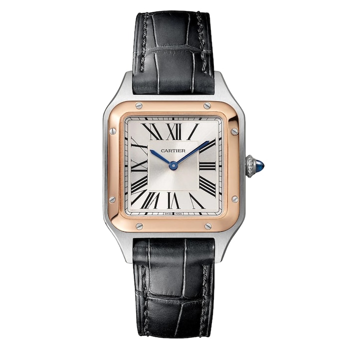 Cartier Santos-Dumont Watch, Small Model, High Autonomy Quartz Movement, Steel Case