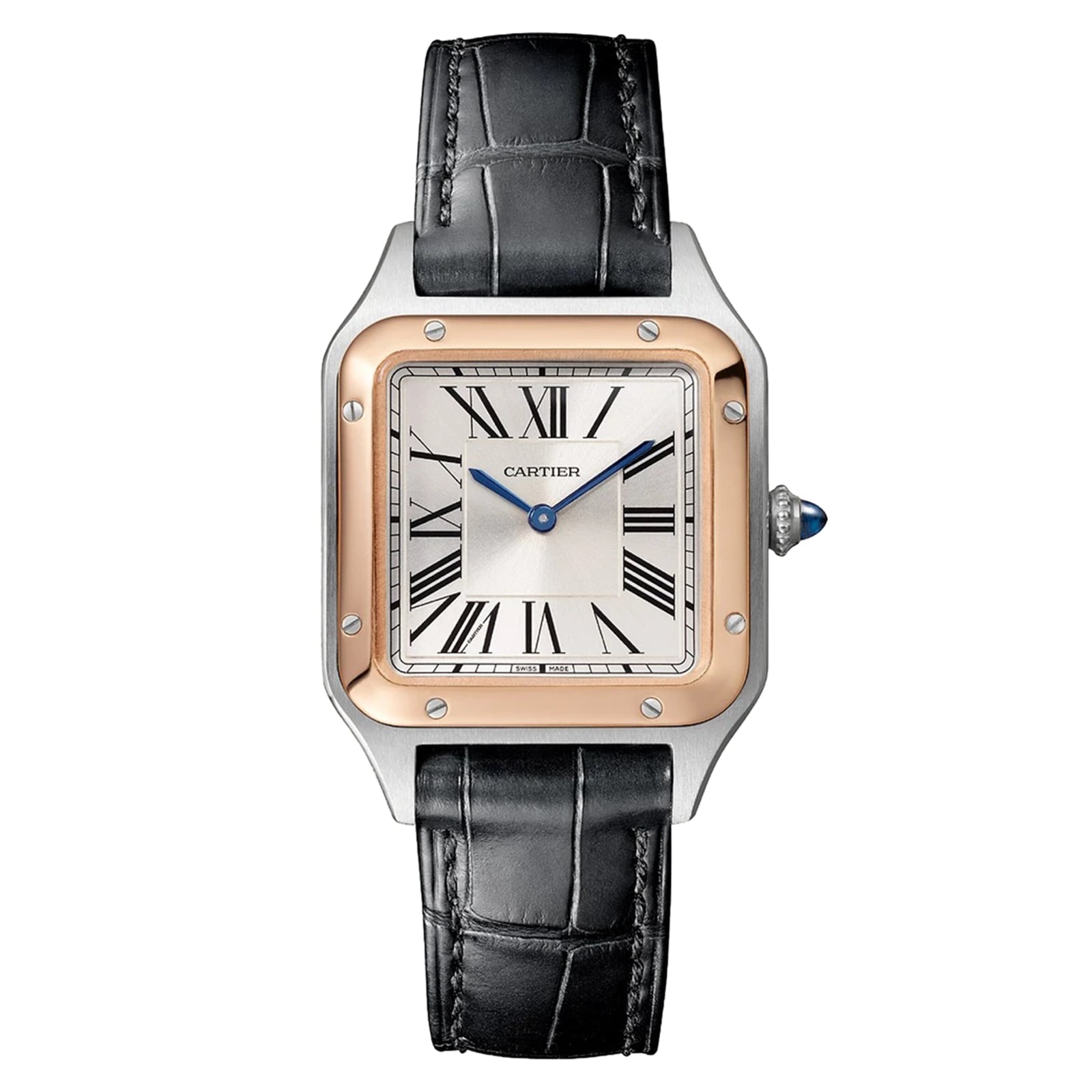 Cartier Santos-Dumont Watch, Small Model, High Autonomy Quartz Movement, Steel Case