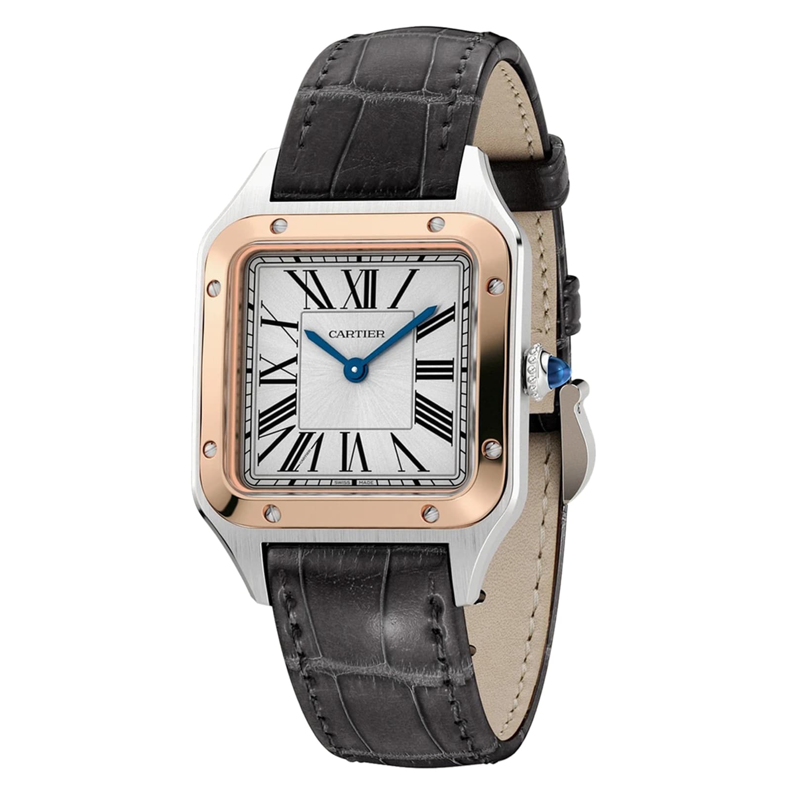 Cartier Santos-Dumont Watch, Small Model, High Autonomy Quartz Movement, Steel Case