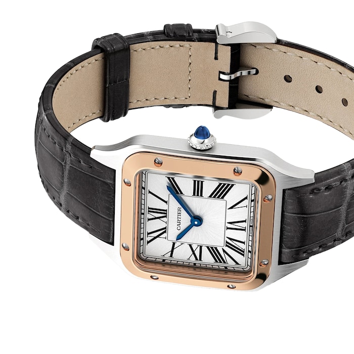 Cartier Santos-Dumont Watch, Small Model, High Autonomy Quartz Movement, Steel Case