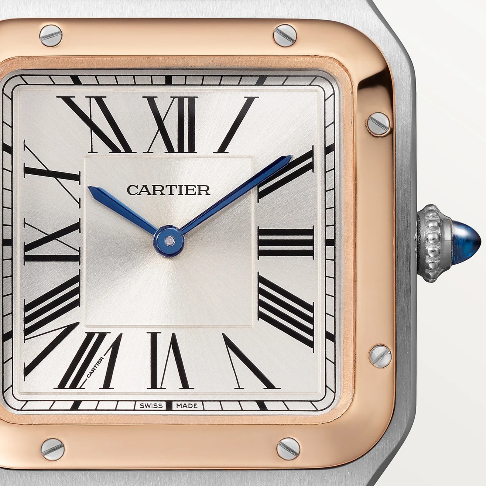 Cartier Santos-Dumont Watch, Small Model, High Autonomy Quartz Movement, Steel Case