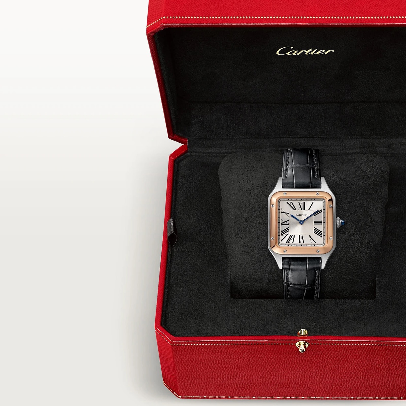 Cartier Santos-Dumont Watch, Small Model, High Autonomy Quartz Movement, Steel Case Cartier Santos-Dumont Watch, Small Model, High Autonomy Quartz Movement, Steel Case