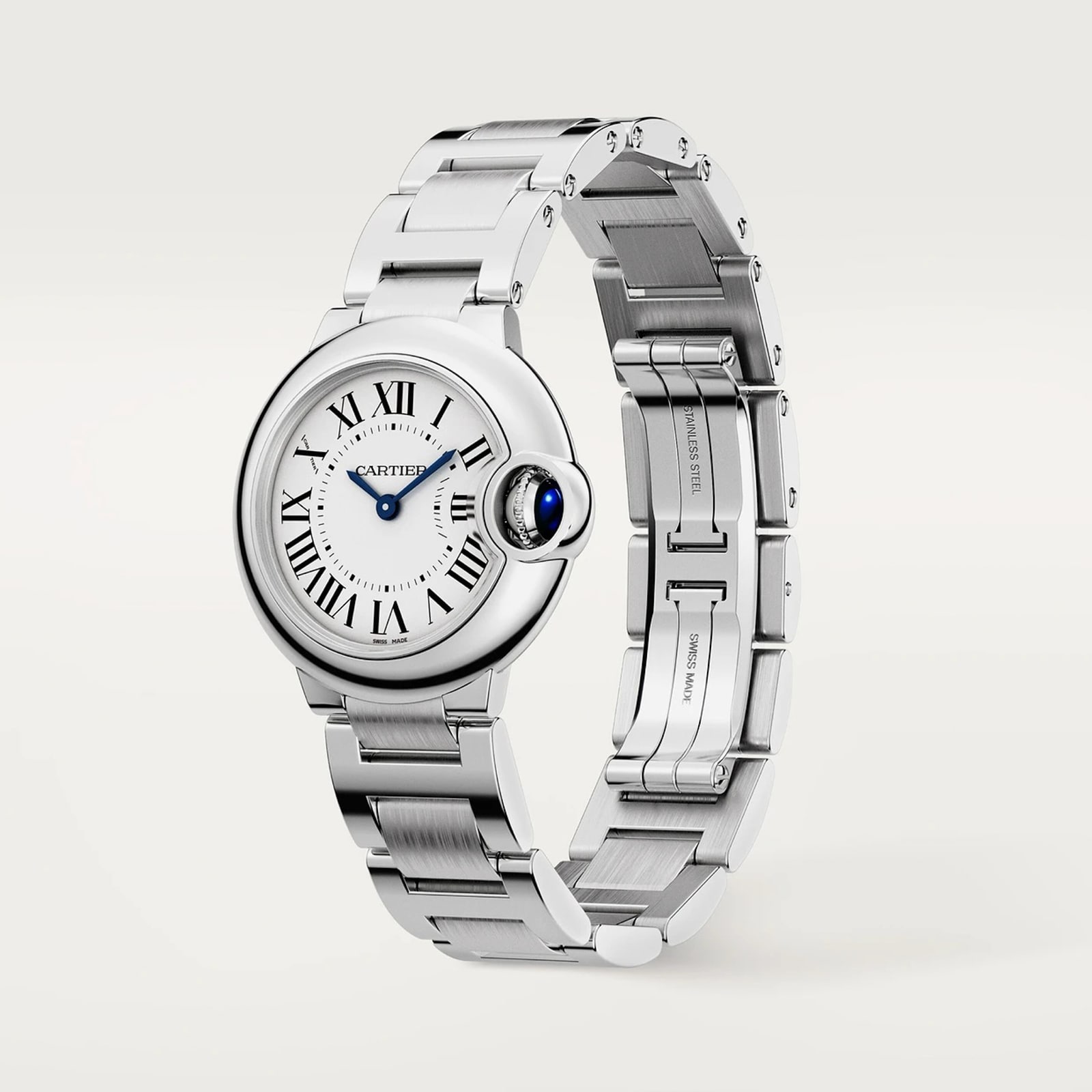 Cartier Ballon Bleu De Cartier Watch, 28mm, Quartz Movement, Steel Case
