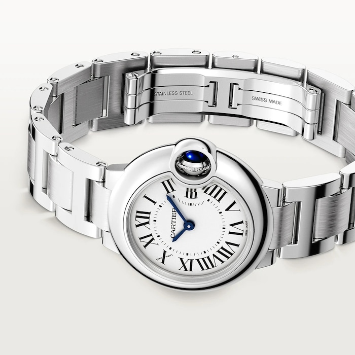 Cartier Ballon Bleu De Cartier Watch, 28mm, Quartz Movement, Steel Case