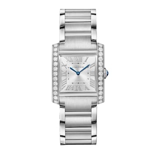 Cartier Tank Francaise Watch, Medium Model, Quartz Movement, Steel Case