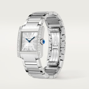 Cartier Tank Francaise Watch, Medium Model, Quartz Movement, Steel Case