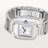 Cartier Tank Francaise Watch, Medium Model, Quartz Movement, Steel Case