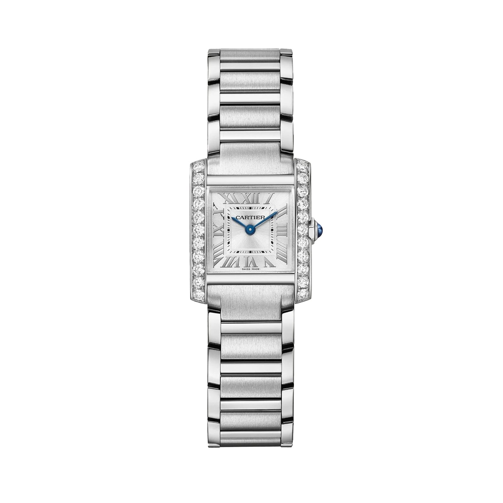 Cartier Tank Francaise Watch, Small Model, Quartz Movement, Steel Case