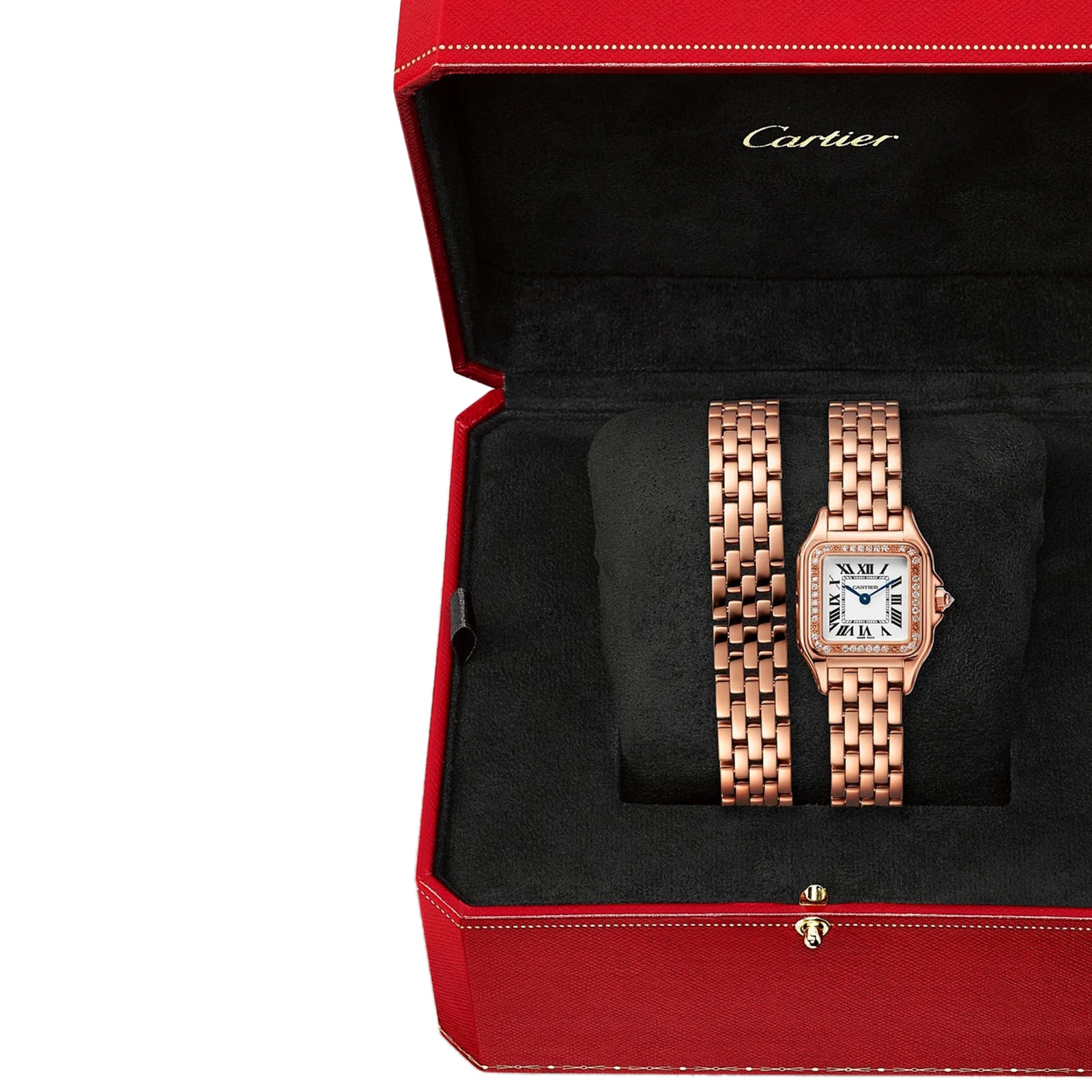Cartier Panthère De Cartier Watch, Small Model, Quartz Movement, Rose Gold