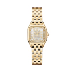 17311633 - Panthere De Cartier Watch, Small Model, Quartz Movement, Yellow Gold
