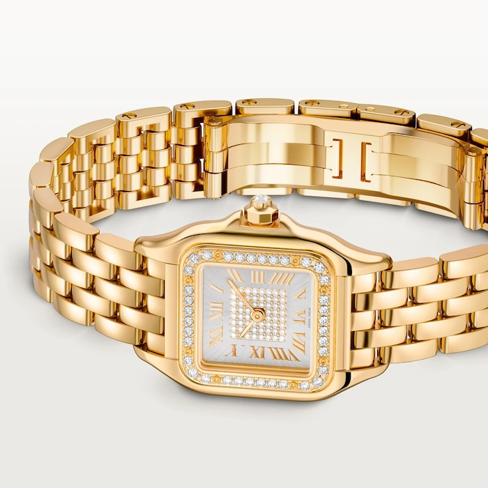 Cartier Panthere De Cartier Watch, Small Model, Quartz Movement, Yellow Gold