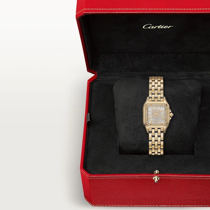 Cartier Panthere De Cartier Watch, Small Model, Quartz Movement, Yellow Gold