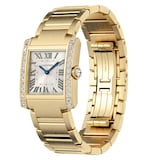 Cartier Tank Francaise Watch, Medium Model, Quartz Movement. 18K Yellow Gold Case