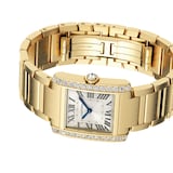 Cartier Tank Francaise Watch, Medium Model, Quartz Movement. 18K Yellow Gold Case