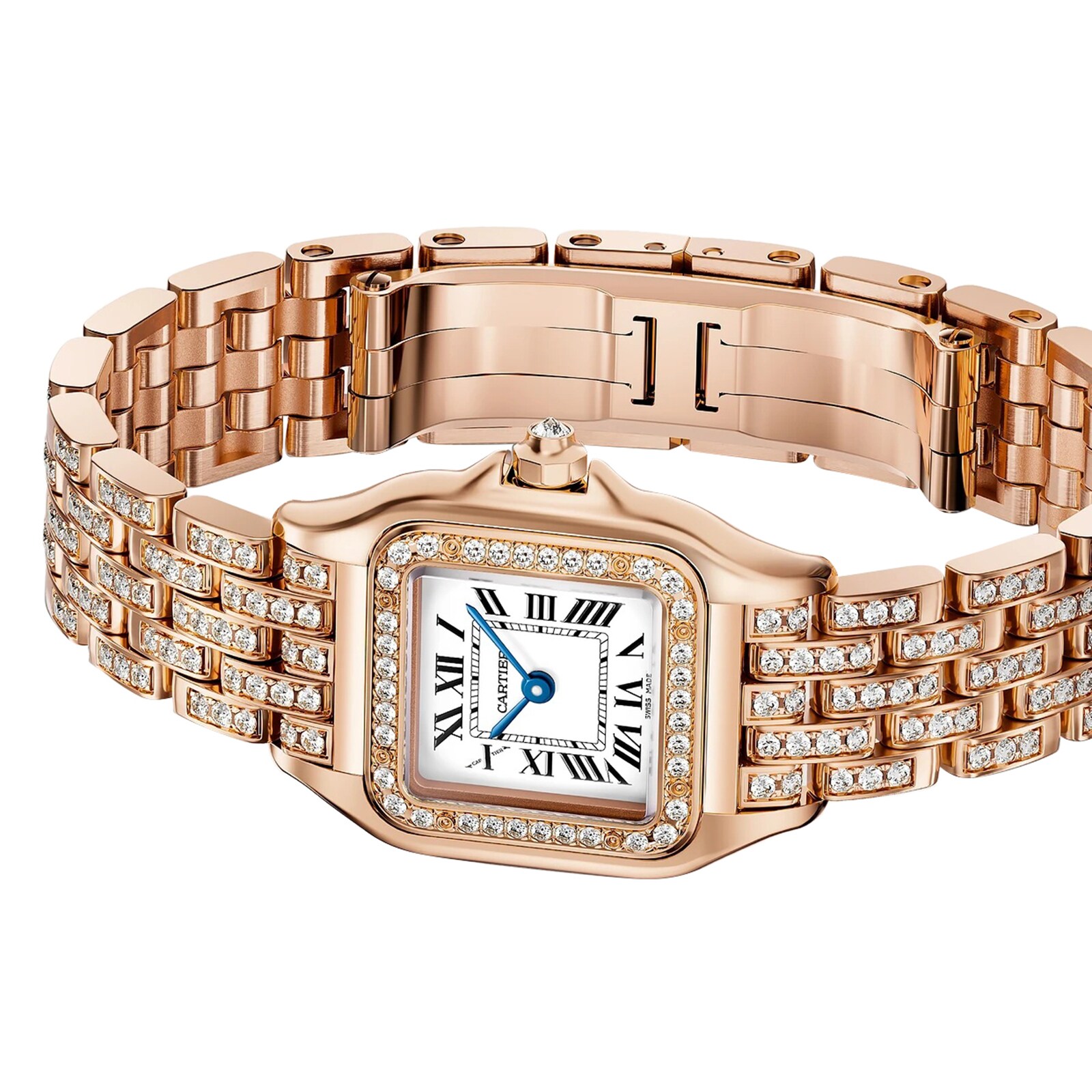 Cartier Panthere De Cartier Watch, Small Model, Quartz Movement, Rose Gold
