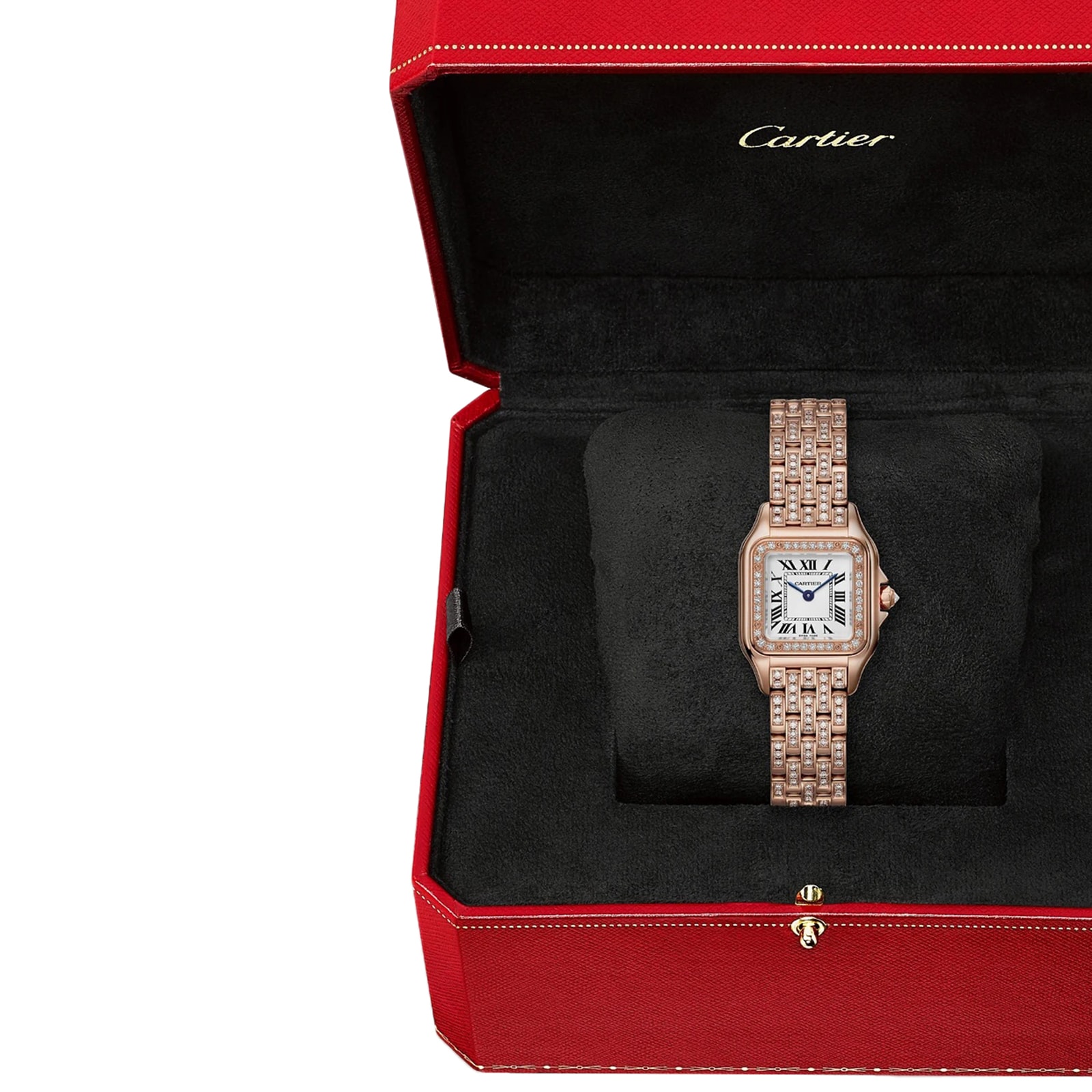 Cartier Panthère De Cartier Watch, Small Model, Quartz Movement, Rose Gold Cartier Panthère De Cartier Watch, Small Model, Quartz Movement, Rose Gold