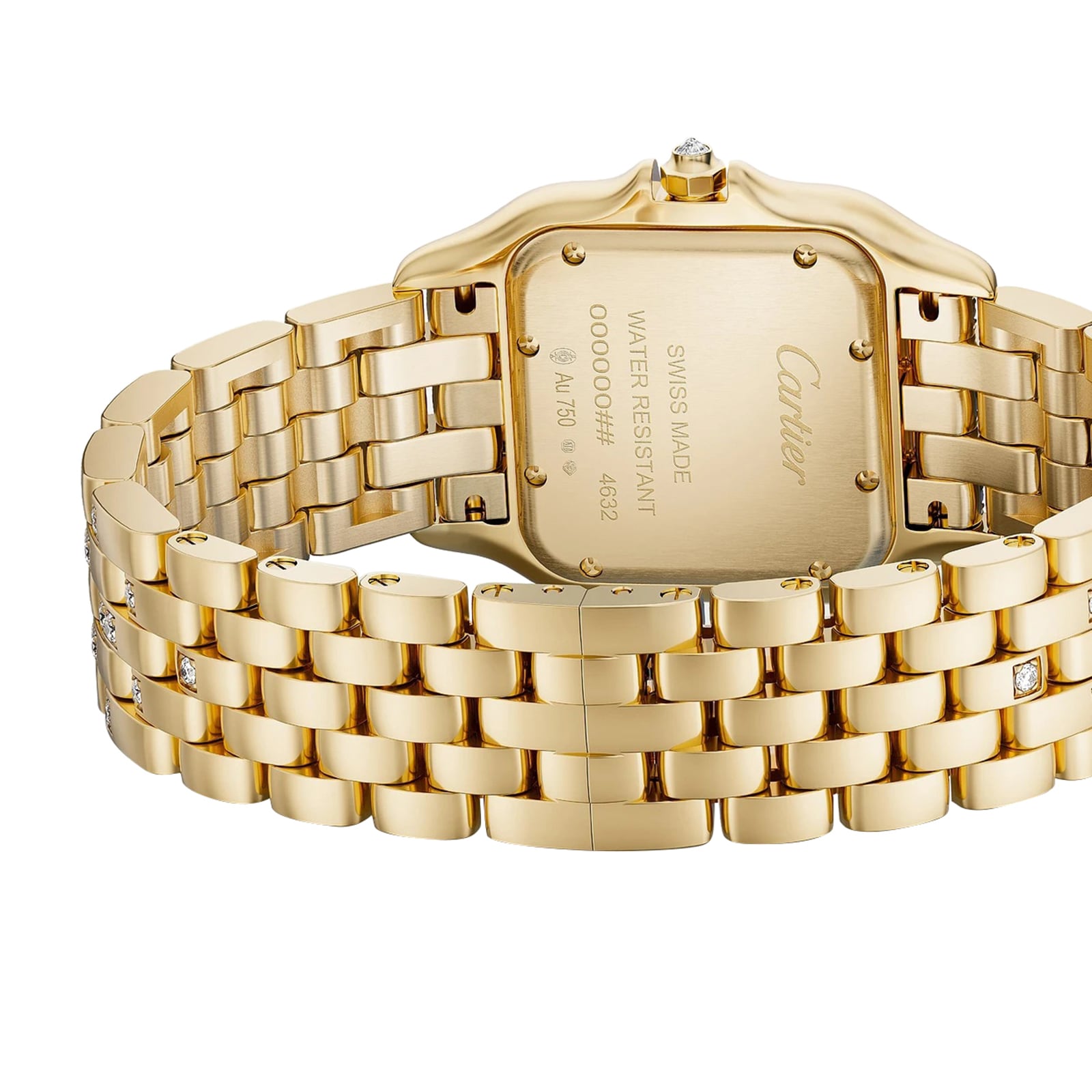 Cartier Panthere De Cartier Watch, Medium Model, Quartz Movement, Yellow Gold