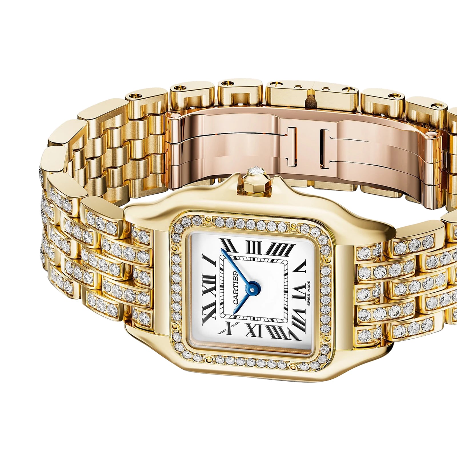 Cartier Panthere De Cartier Watch, Medium Model, Quartz Movement, Yellow Gold
