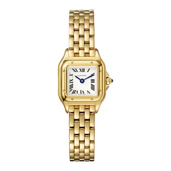 Cartier Panthère De Cartier Watch, Mini Model, Quartz Movement Yellow Gold