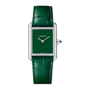 Cartier Tank Must Watch, Large Model, Quartz Movement, Steel Case