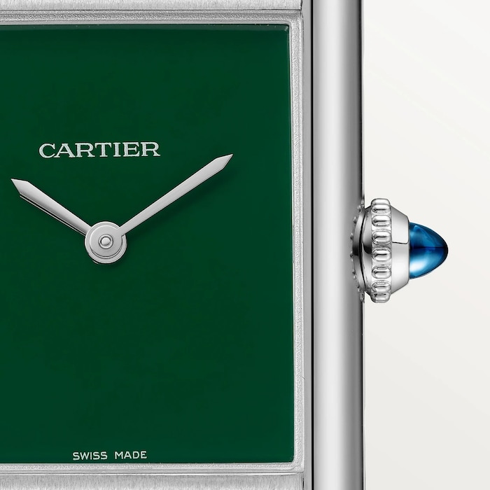 Cartier Tank Must Watch, Large Model, Quartz Movement, Steel Case