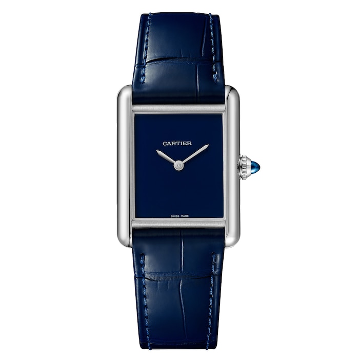 Cartier Tank Must Watch, Large Model, High Autonomy Quartz Movement, Steel Case