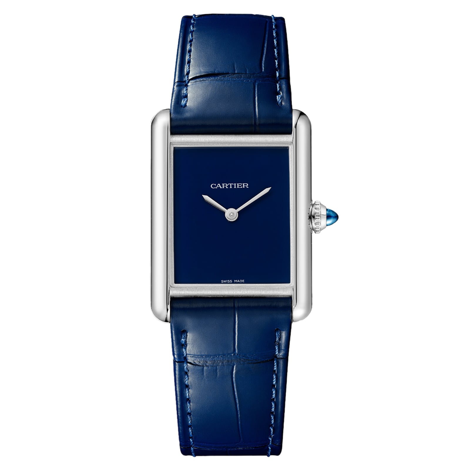 Cartier Tank Must Watch, Large Model, High Autonomy Quartz Movement, Steel Case Cartier Tank Must Watch, Large Model, High Autonomy Quartz Movement, Steel Case