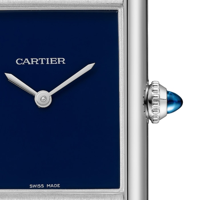 Cartier Tank Must Watch, Large Model, High Autonomy Quartz Movement, Steel Case