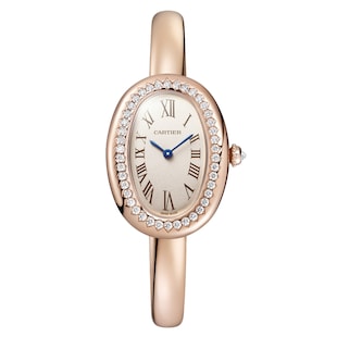 Cartier Baignoire De Cartier Watch, Small Model, Size 15, Quartz Movement, Rose Gold Case