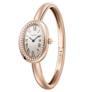 Cartier Baignoire De Cartier Watch, Small Model, Size 15, Quartz Movement, Rose Gold Case