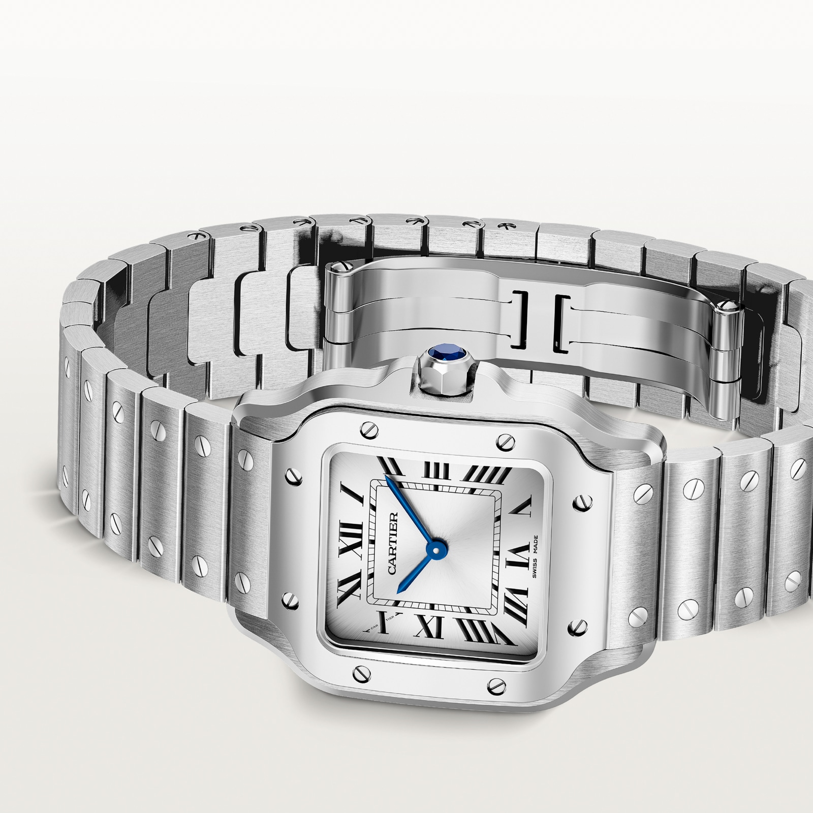 Cartier Santos De Cartier, Small Model, Quartz, Steel
