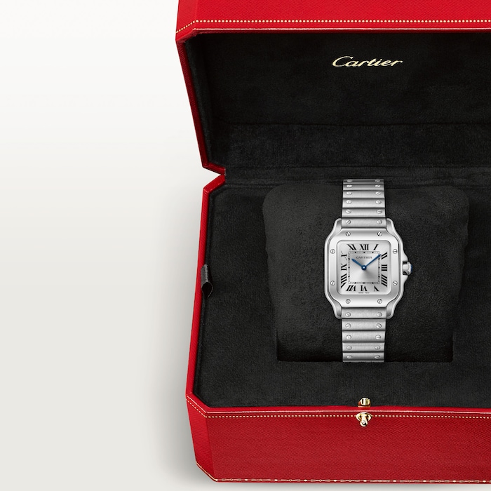 Cartier Santos De Cartier, Small Model, Quartz, Steel