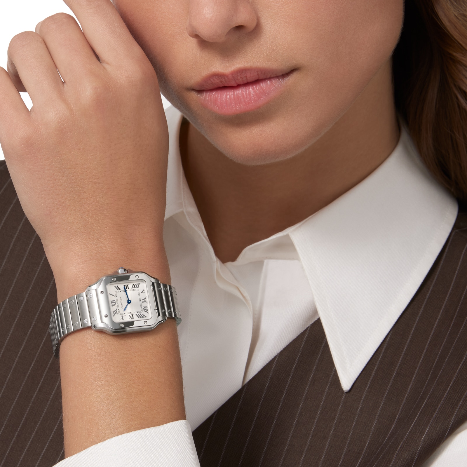 Cartier Santos De Cartier, Small Model, Quartz, Steel