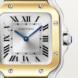 Cartier Santos De Cartier, Small Model, Quartz, Yellow Gold, Steel