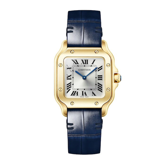Cartier Santos De Cartier, Small Model, Quartz, Yellow Gold