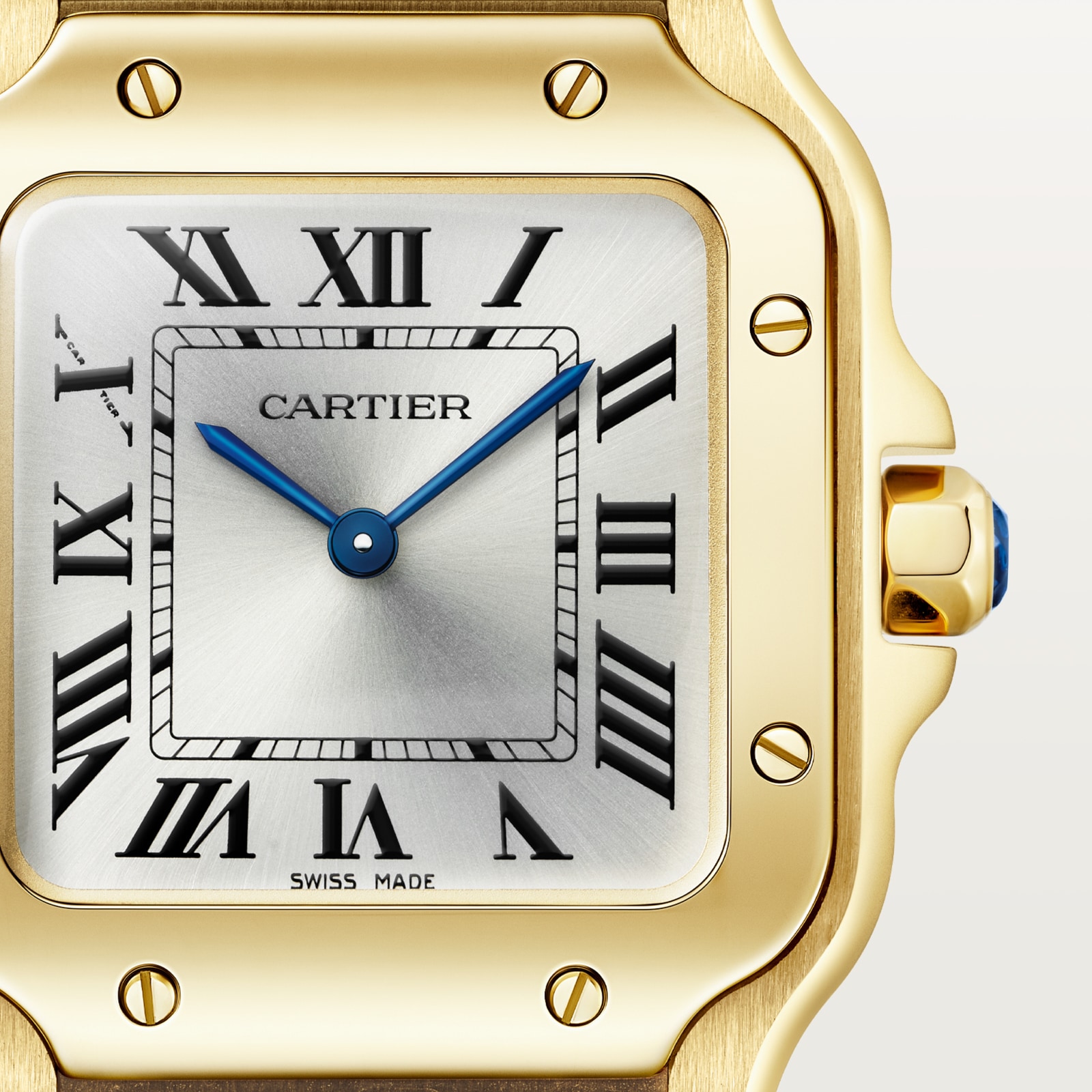Cartier Santos De Cartier, Small Model, Quartz, Yellow Gold