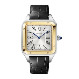 17311657 - Santos Dumont Watch, Extra-Large Model, Manual Winding, Yellow Gold, Steel