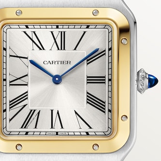 Cartier Santos Dumont Watch, Extra-Large Model, Manual Winding, Yellow Gold, Steel Cartier Santos Dumont Watch, Extra-Large Model, Manual Winding, Yellow Gold, Steel