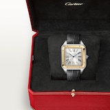 Cartier Santos Dumont Watch, Extra-Large Model, Manual Winding, Yellow Gold, Steel