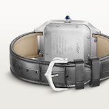 Cartier Santos Dumont Watch, Extra-Large Model, Manual Winding, Yellow Gold, Steel