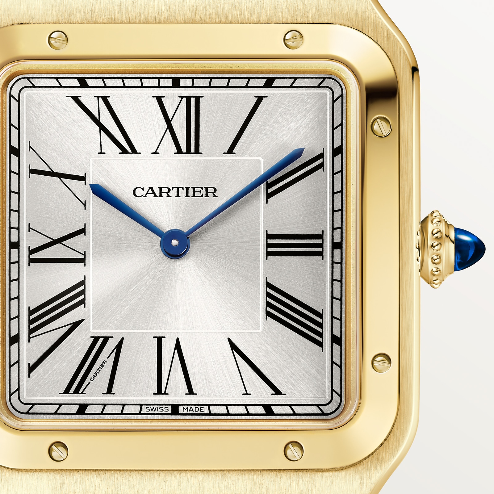 Cartier Santos Dumont Watch, Extra-Large Model, Manual Winding, Yellow Gold
