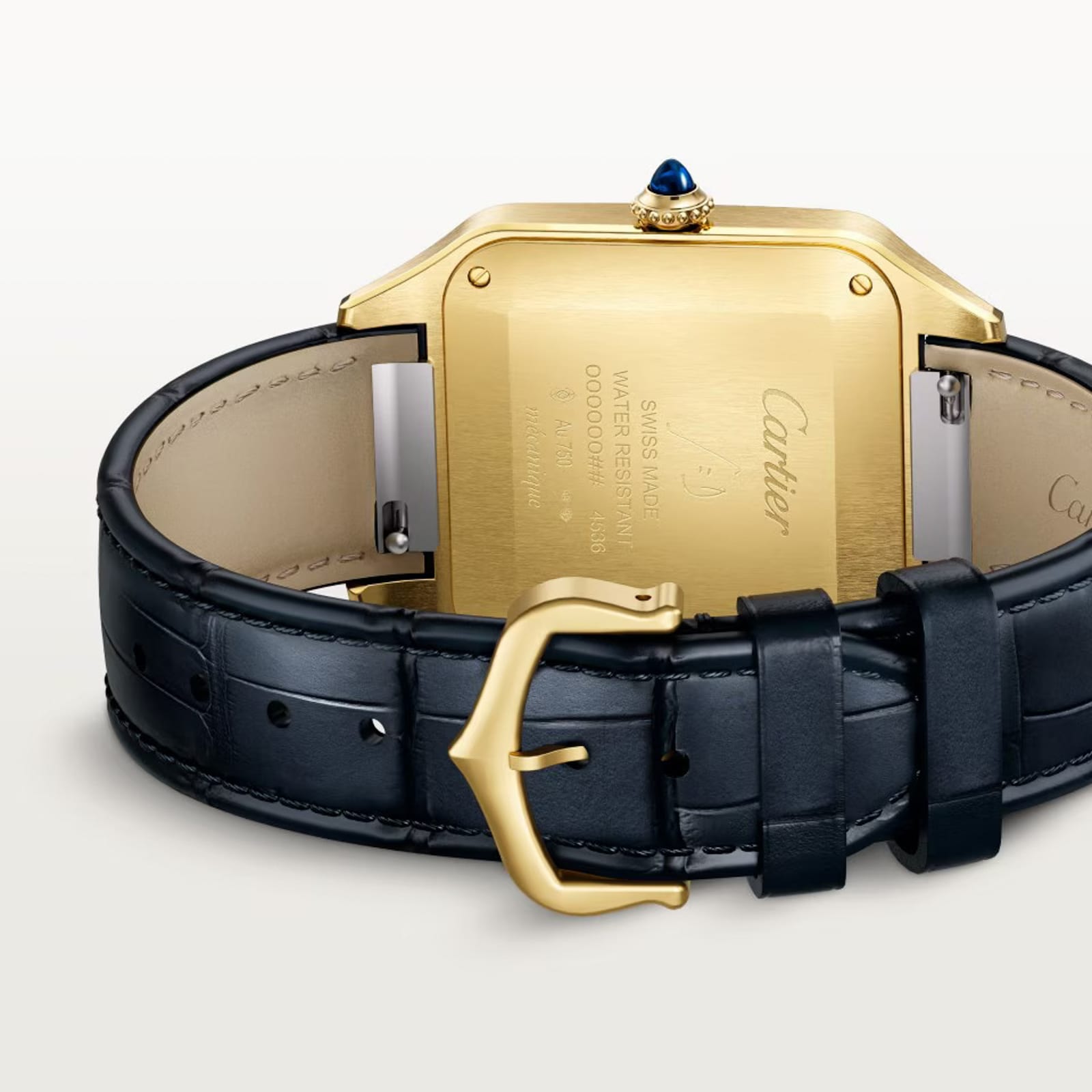 Cartier Santos-Dumont Watch, Extra-Large Model, Manual Winding, Yellow Gold Cartier Santos-Dumont Watch, Extra-Large Model, Manual Winding, Yellow Gold