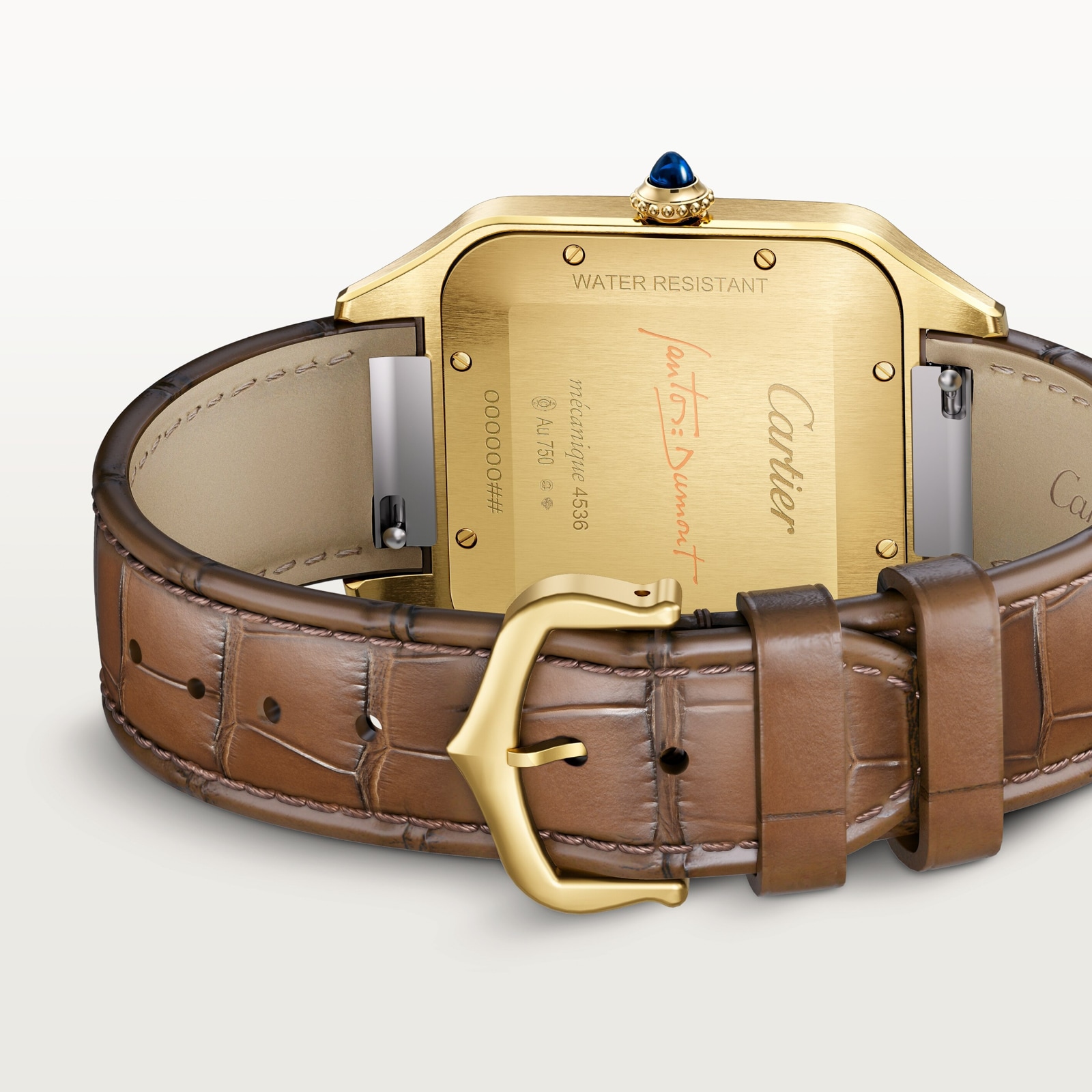Cartier Santos-Dumont Watch, Extra-Large Model, Manual Winding, Yellow Gold Cartier Santos-Dumont Watch, Extra-Large Model, Manual Winding, Yellow Gold
