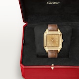 Cartier Santos-Dumont Watch, Extra-Large Model, Manual Winding, Yellow Gold
