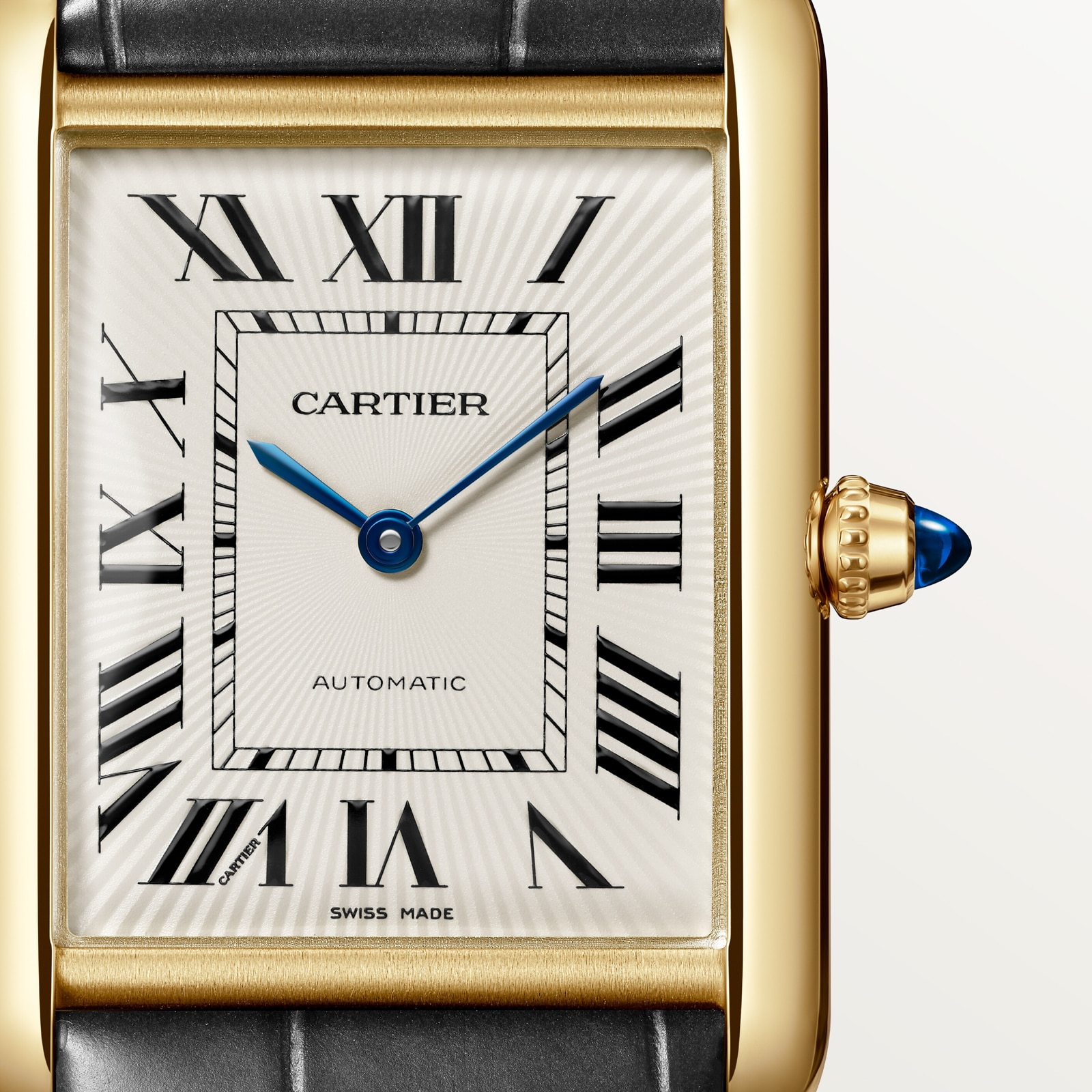 Cartier Tank Louis Cartier watch, large model, mechanical movement with automatic winding