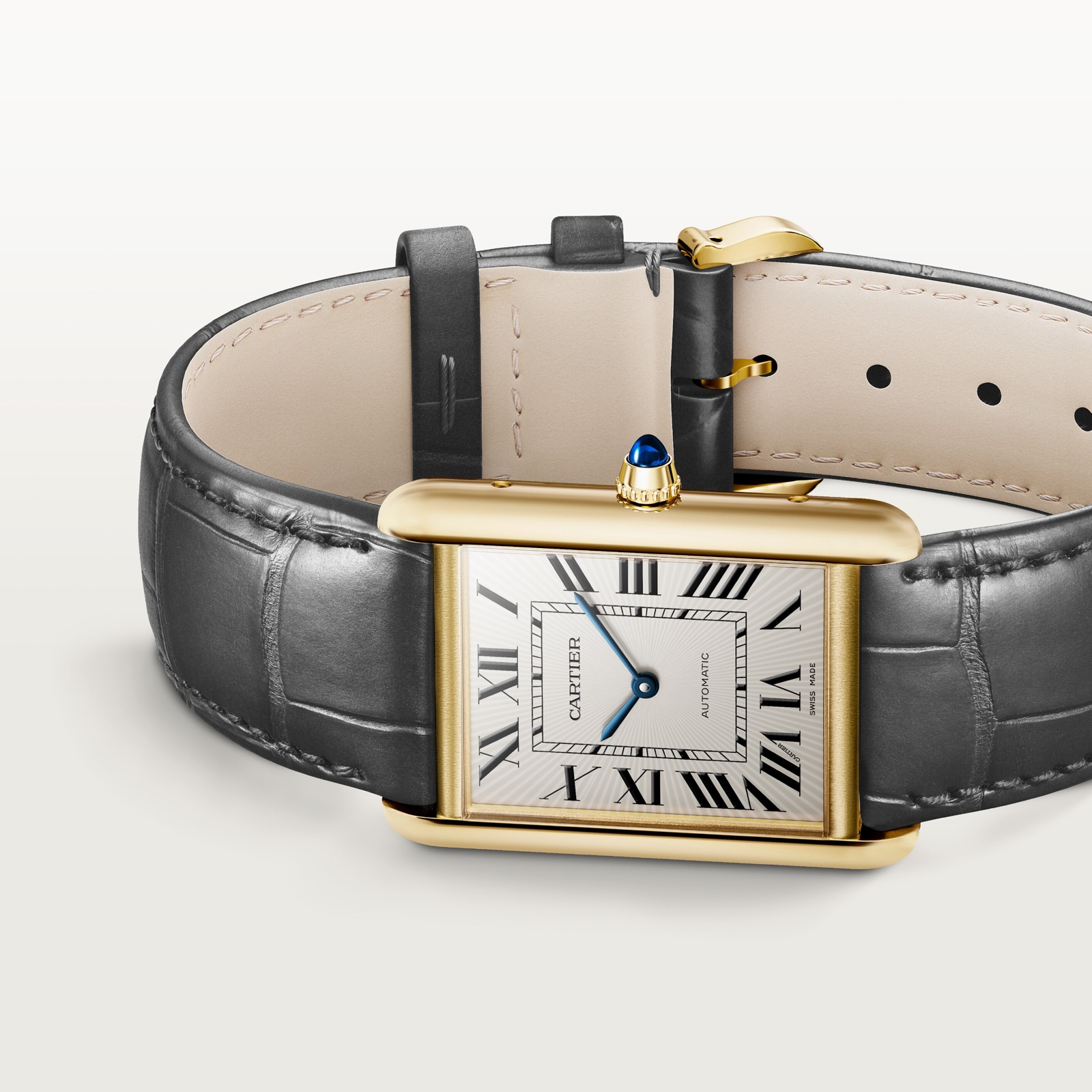 Cartier Tank Louis Cartier watch, large model, mechanical movement