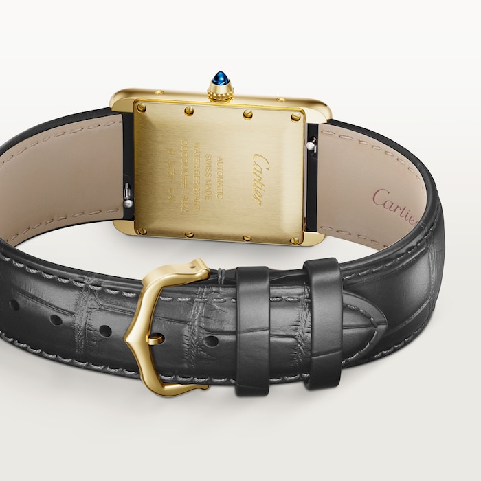 Cartier Tank Louis Cartier watch, large model, mechanical movement with automatic winding