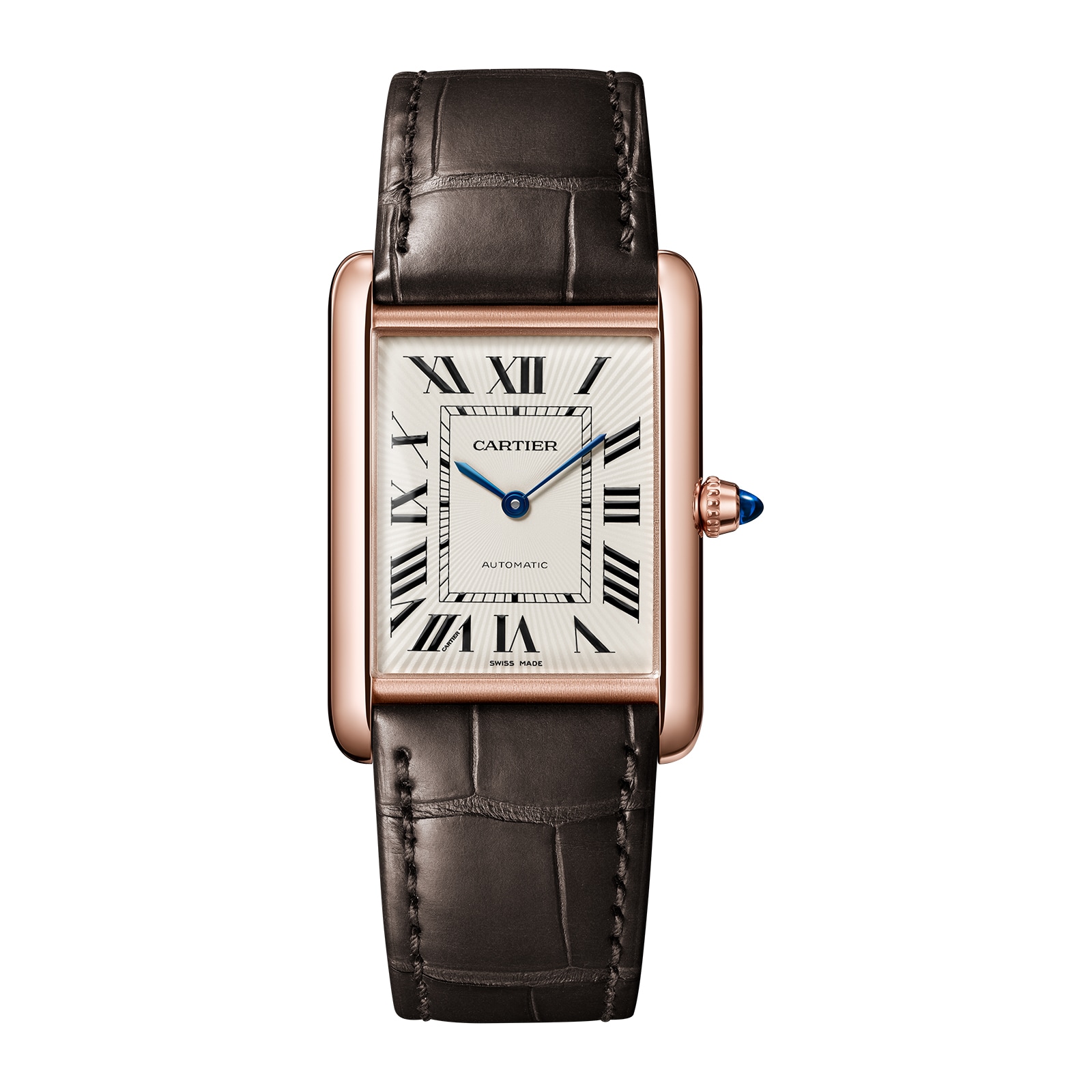 Cartier Tank Louis Cartier watch, large model, mechanical movement with automatic winding Cartier Tank Louis Cartier watch, large model, mechanical movement with automatic winding