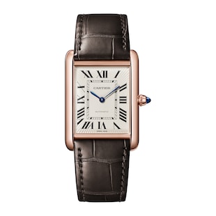 Cartier Tank Louis Cartier watch, large model, mechanical movement with automatic winding